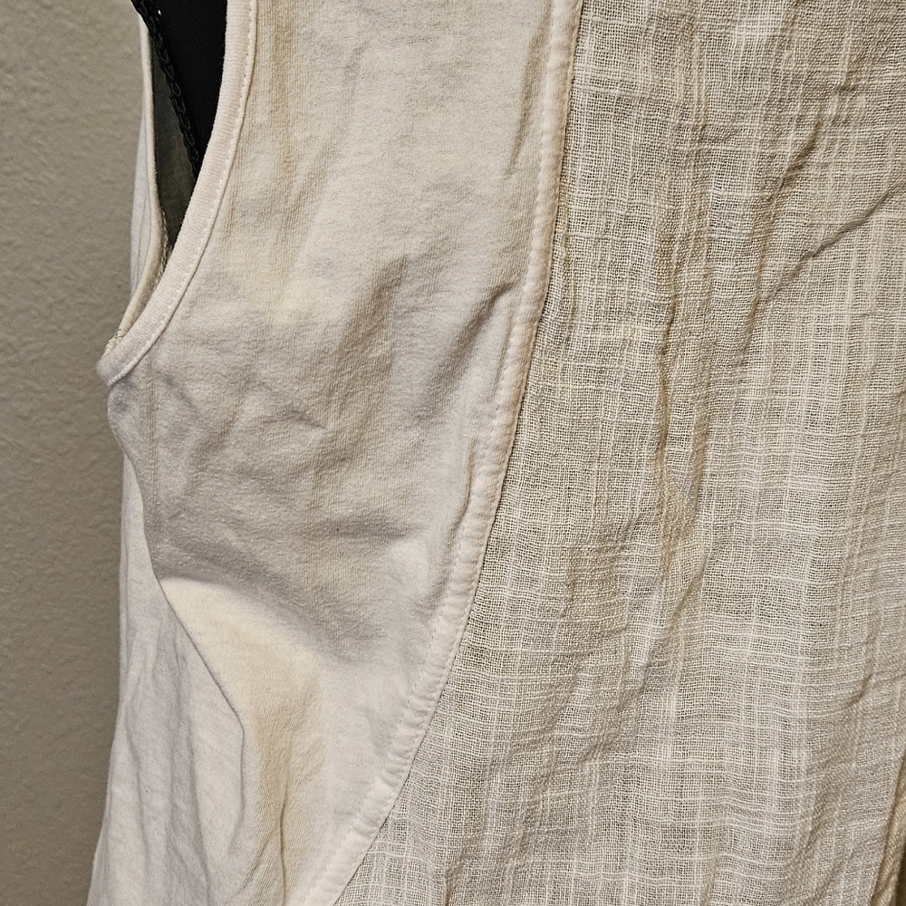 XCVI womens Large White Tank Top - Picture 4 of 7
